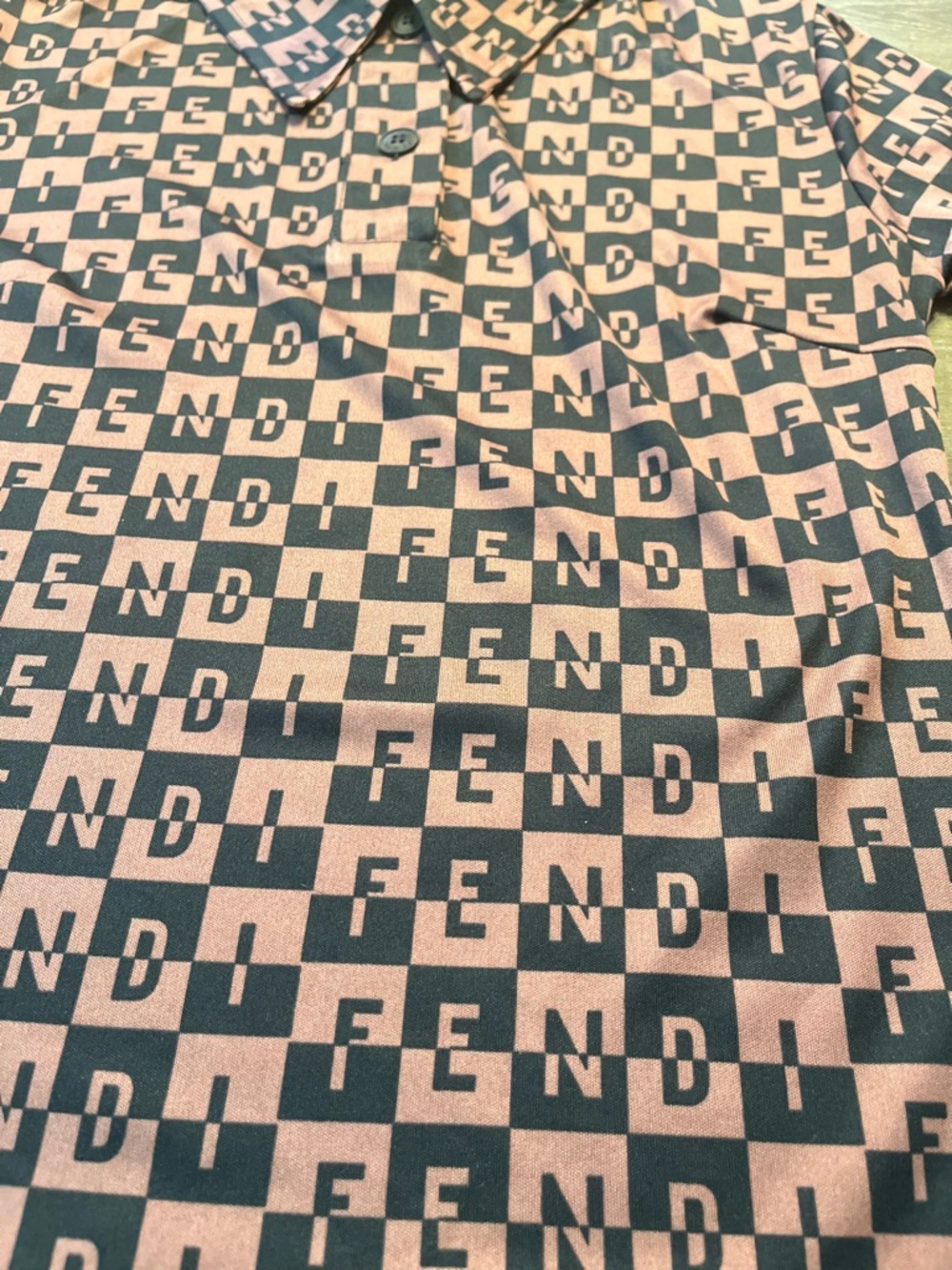Fendi Monogram Polo Top - Picture 6 of 6